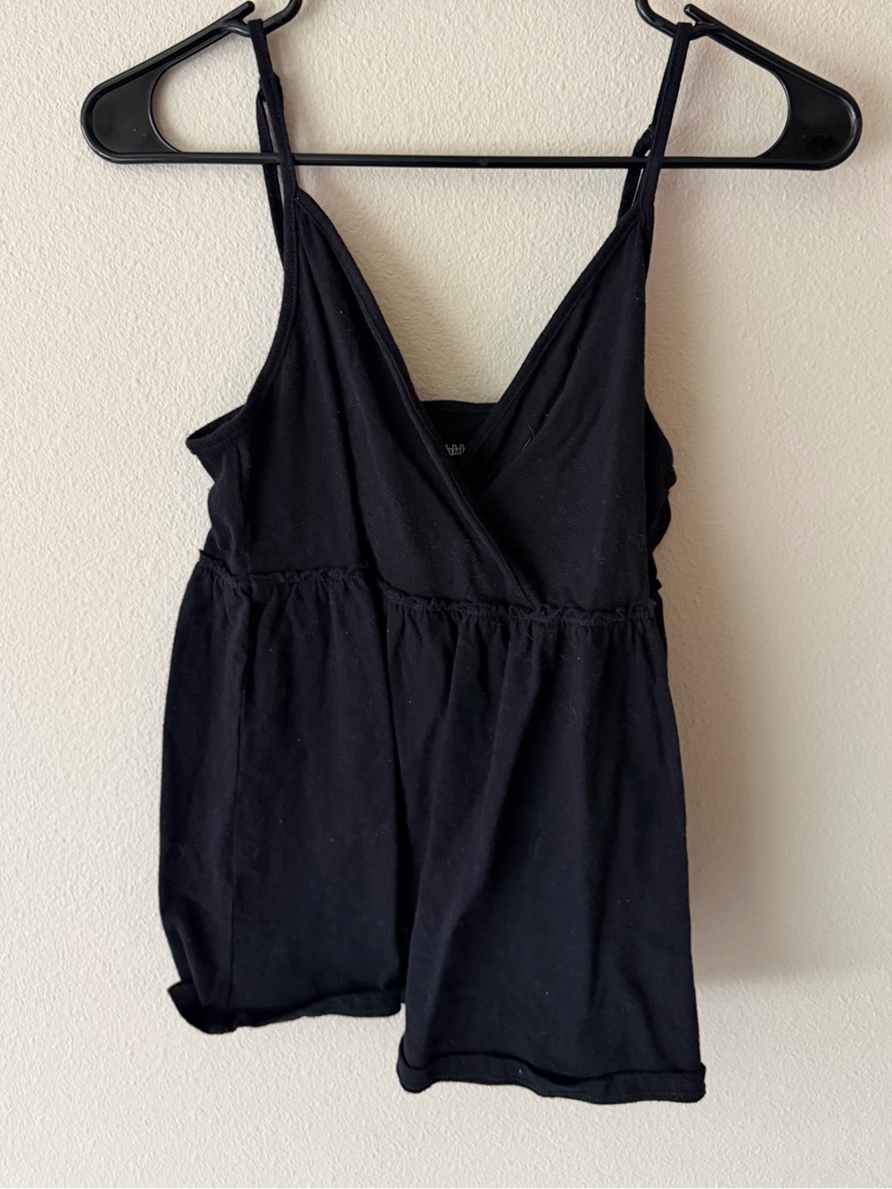 Black Babydoll Top